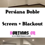 cortina roller doble